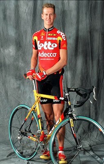 CYCLISME carte cycliste KEVIN VAN IMPE équipe LOTTO Domo 2004 
